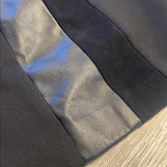 NWOT CALVIN KLEIN Leather Detail Sheath Dress 6 - Picture 3 of 9